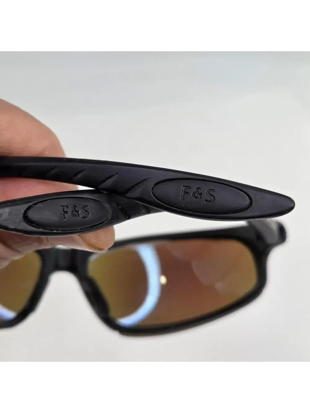 Field & Stream Cobia Matte Black wrap-around sunglasses EG0113 Field Stream